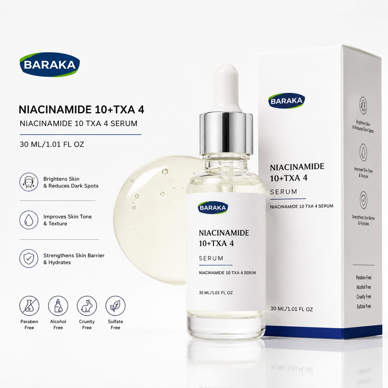 Niacinamide 10 + TXA 4 Serum